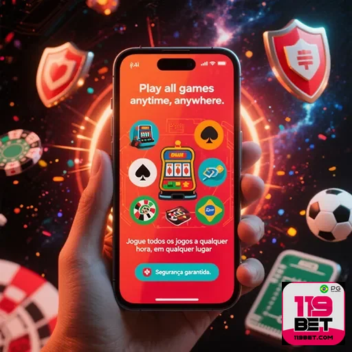 Jogue de forma responsável com suporte em português - 119bet