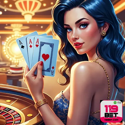 Imagem do cassino do 119bet mostrando jogos de azar online, promovendo diversão e segurança no site 119bet.